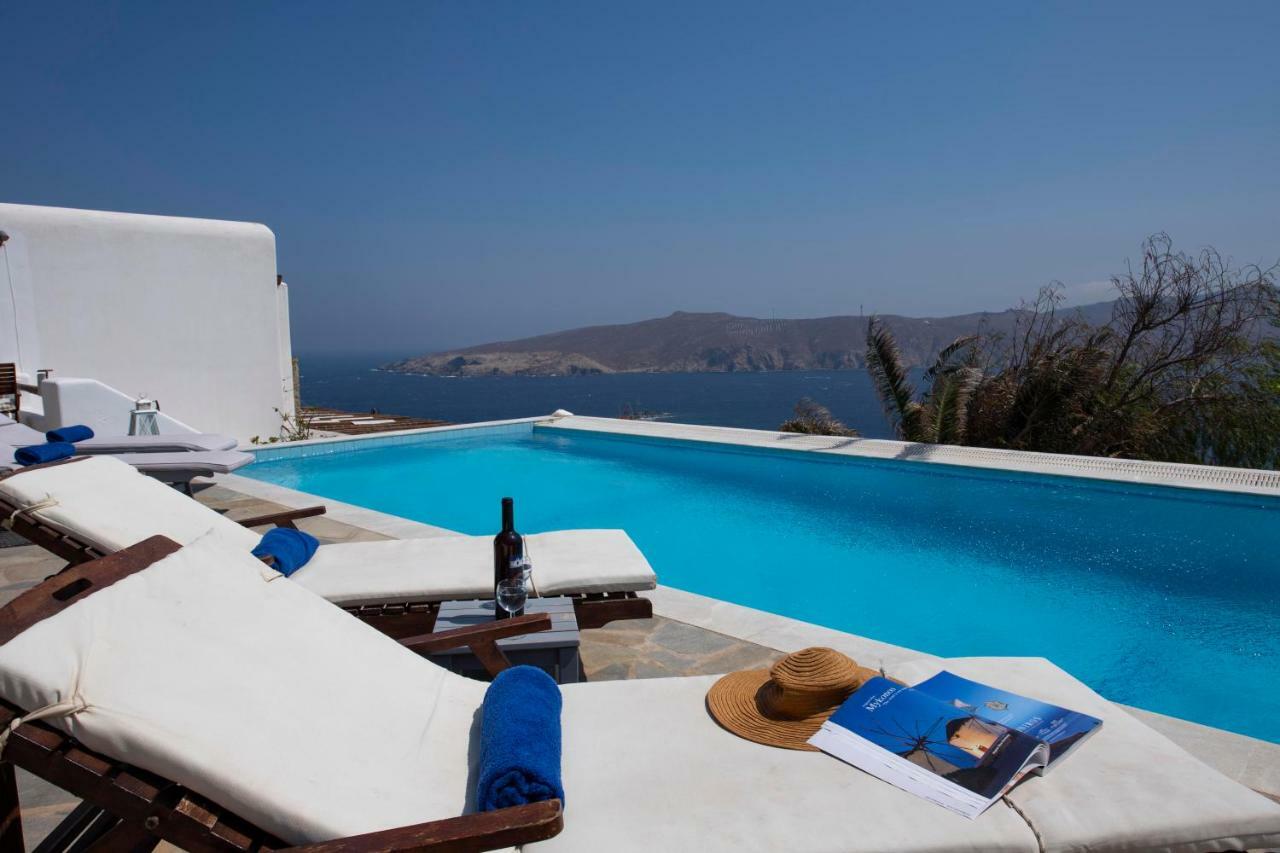 Siourdas Mykonos Villas Agios Sostis  المظهر الخارجي الصورة